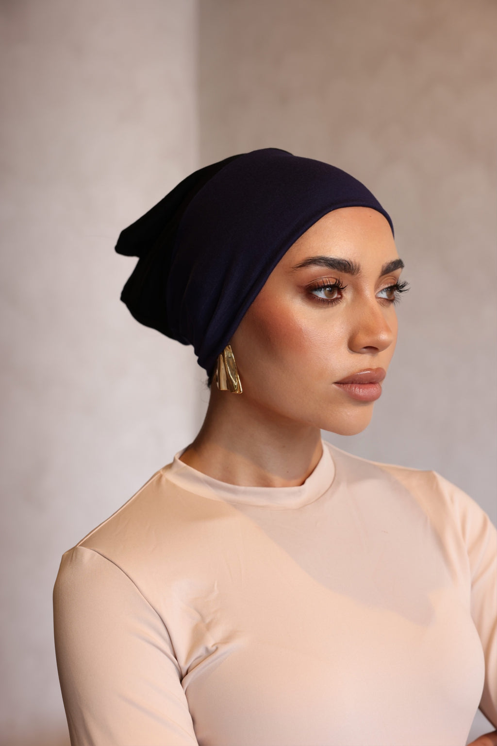 2 Tone Open Caps INK/MID