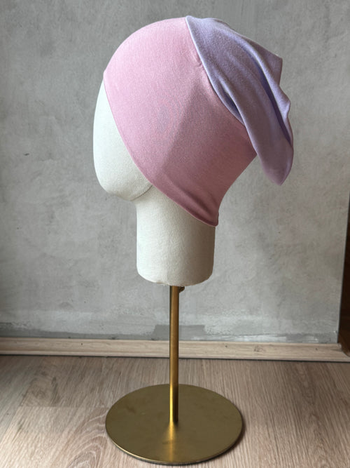 2 Tone Open Caps Candy/Lilac