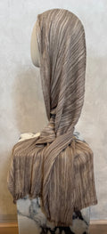 Rayon Wave Hijab - Almond