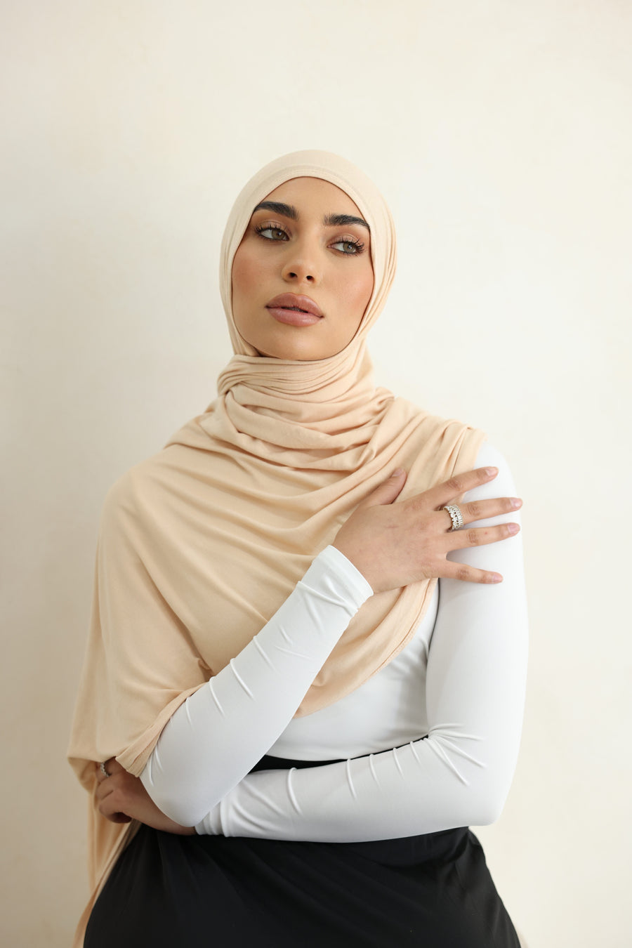 Luxe Jersey Hijab - Clay