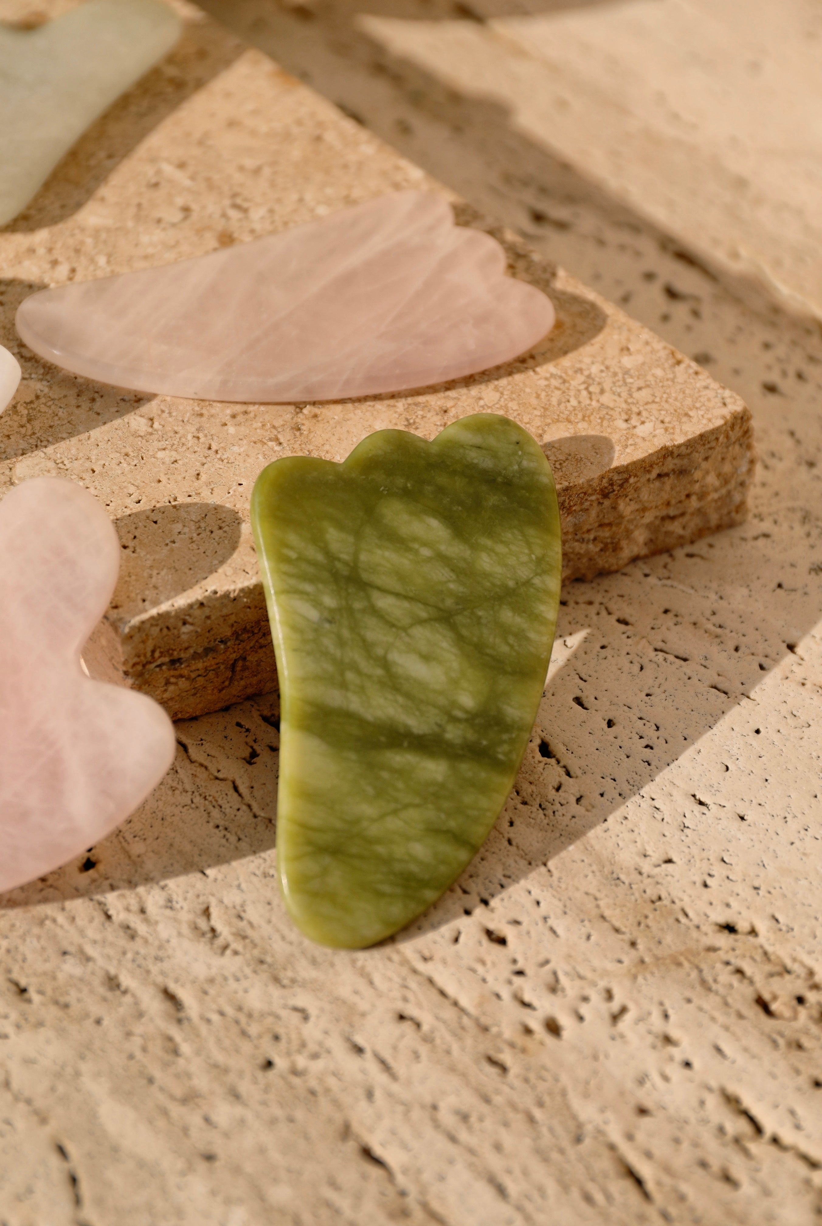 FLAWLESS WING GUA SHA -JADE