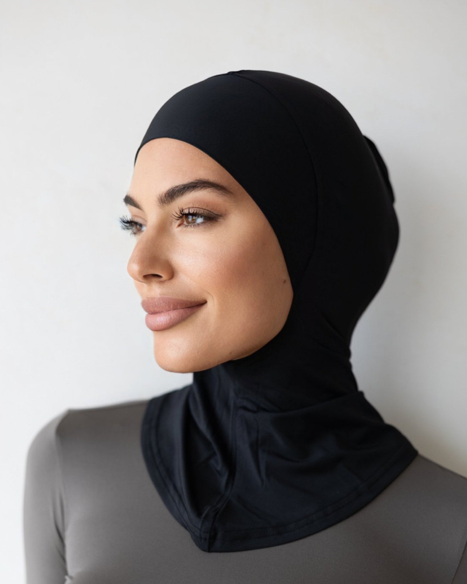 Luxe Hooded Cap Midnight