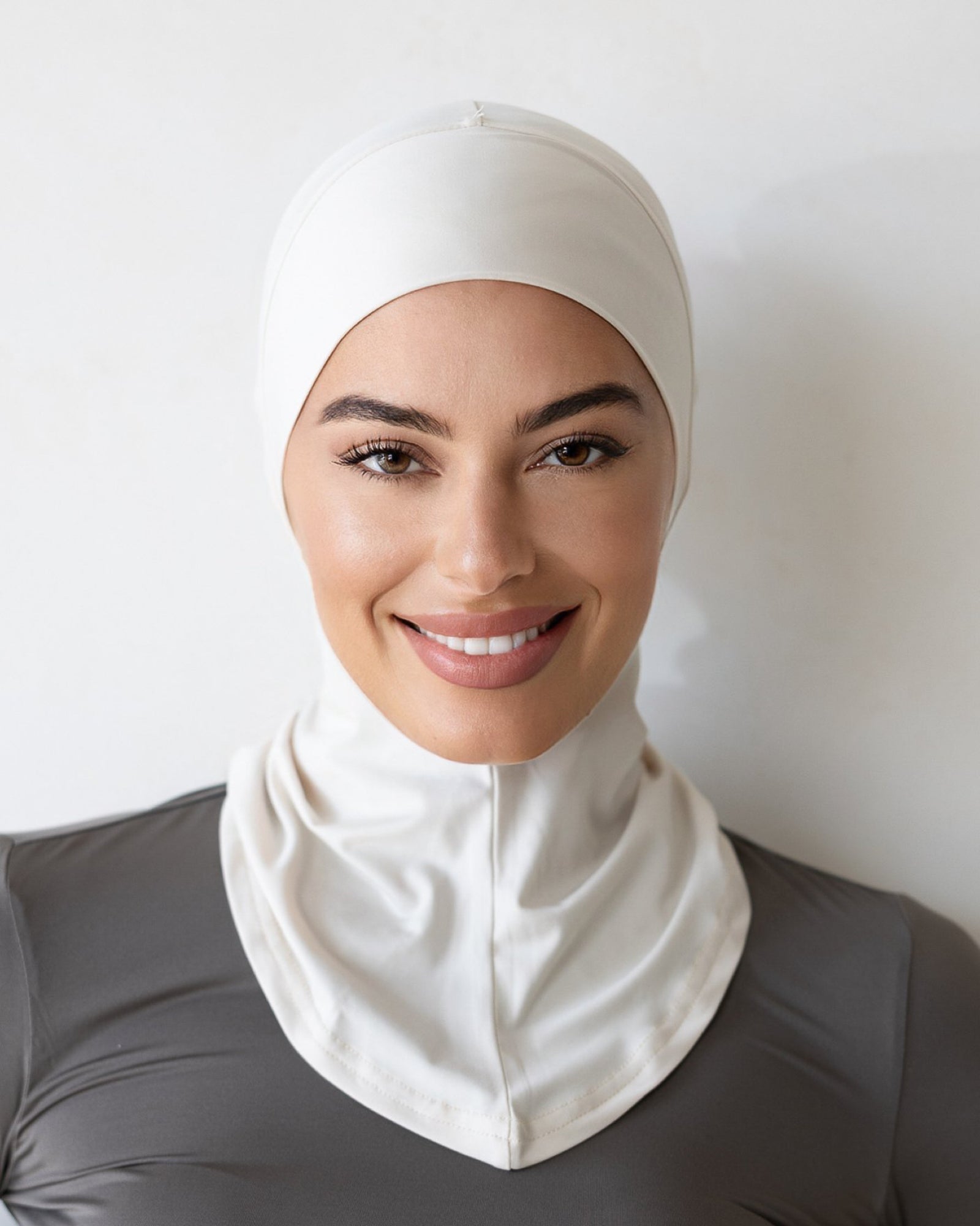 Luxe Hooded Cap Sand