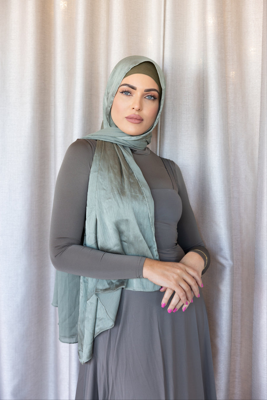 satin hijab undercap｜TikTok Search