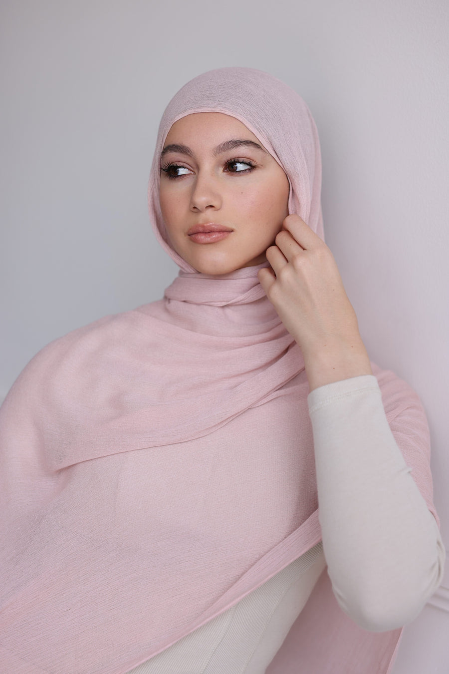 Luxe Rayon Hijab - Posy Pink