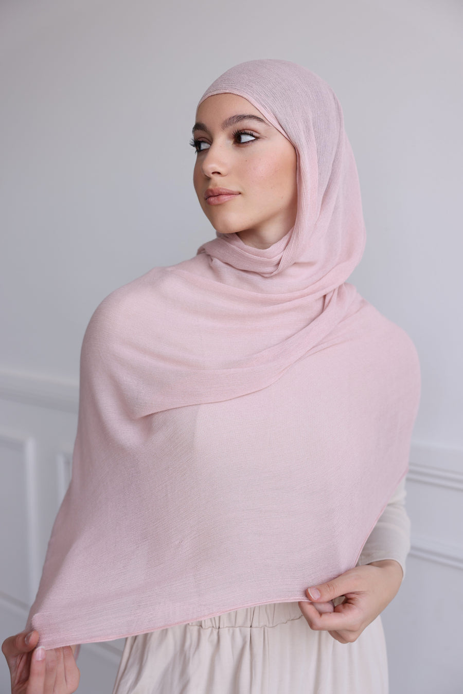 Luxe Rayon Hijab - Posy Pink