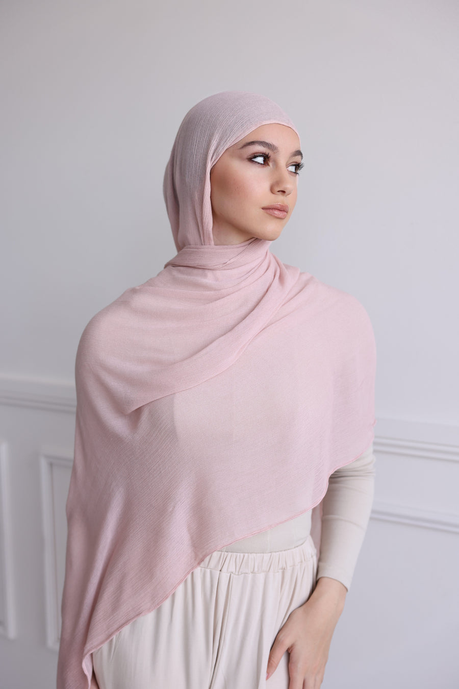 Luxe Rayon Hijab - Posy Pink