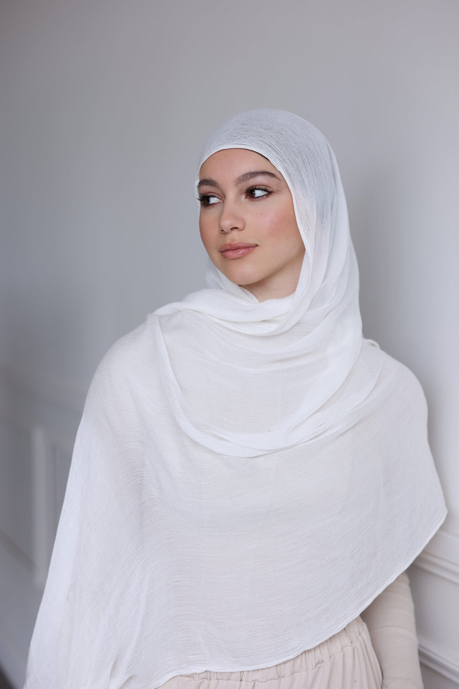 Luxe Rayon Hijab - Vanilla