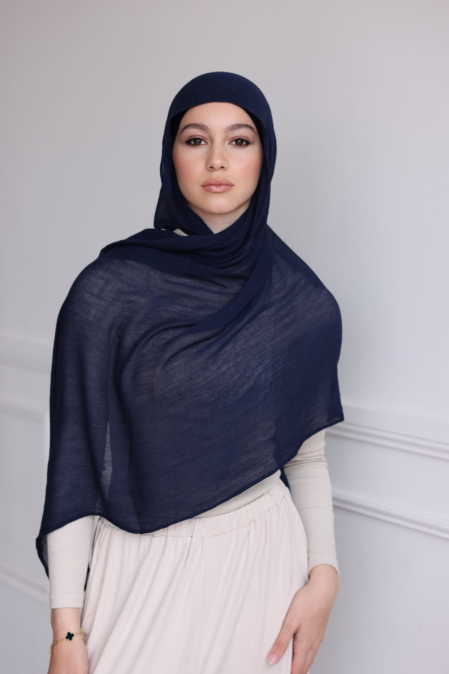 Luxe Rayon Hijab - Ink