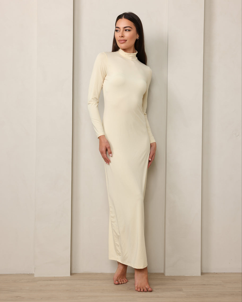 Luxe Slip Dress Buttercream FINAL SALE