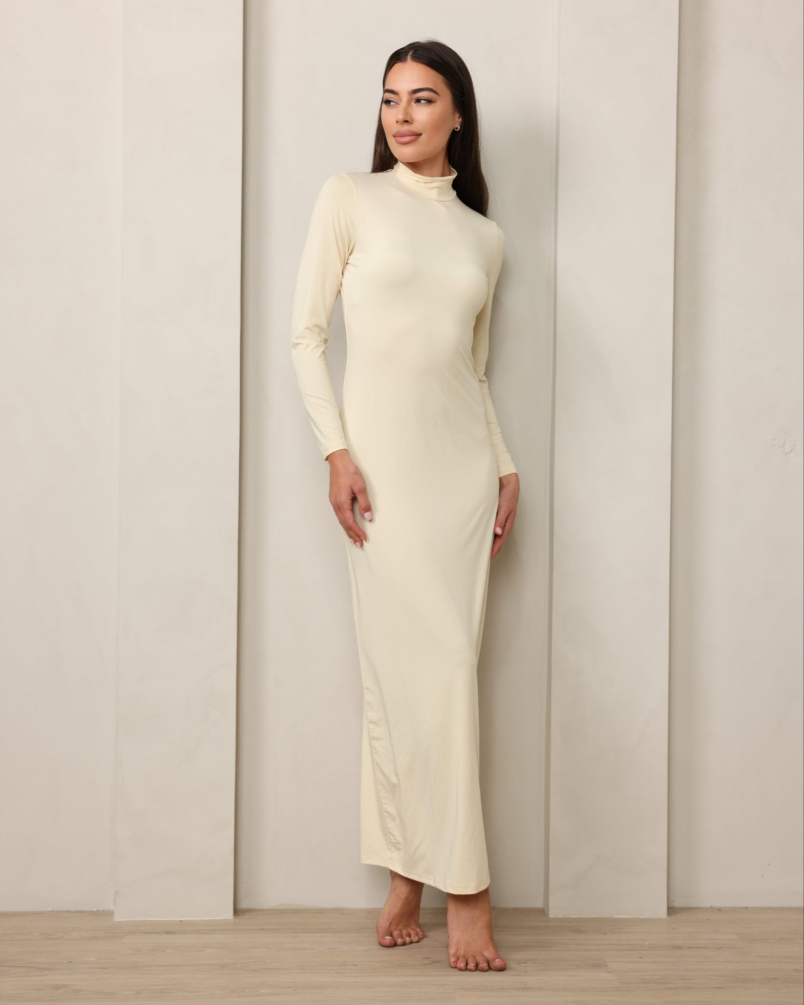 Luxe Slip Dress Buttercream FINAL SALE