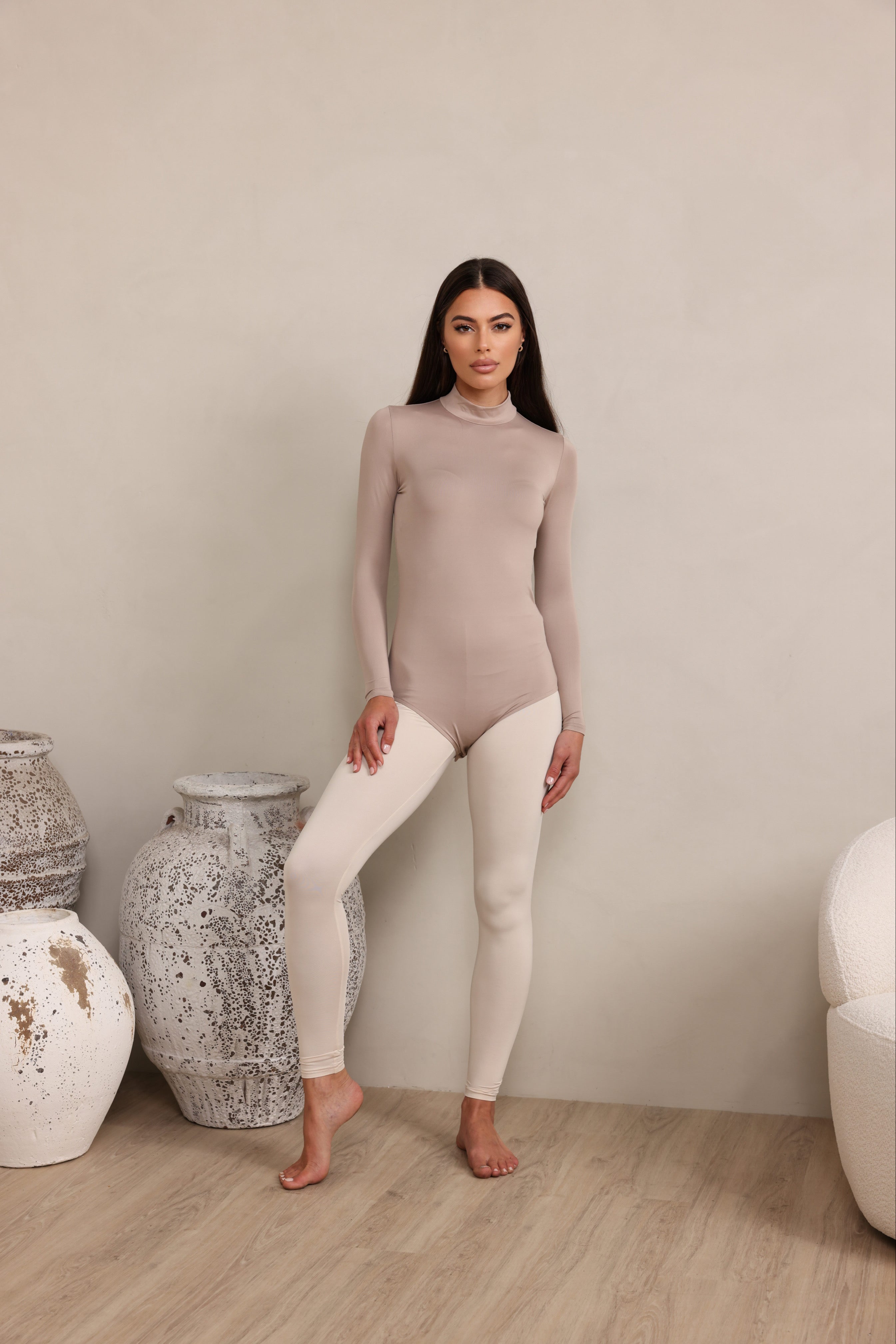 Luxe Bodysuit Fawn