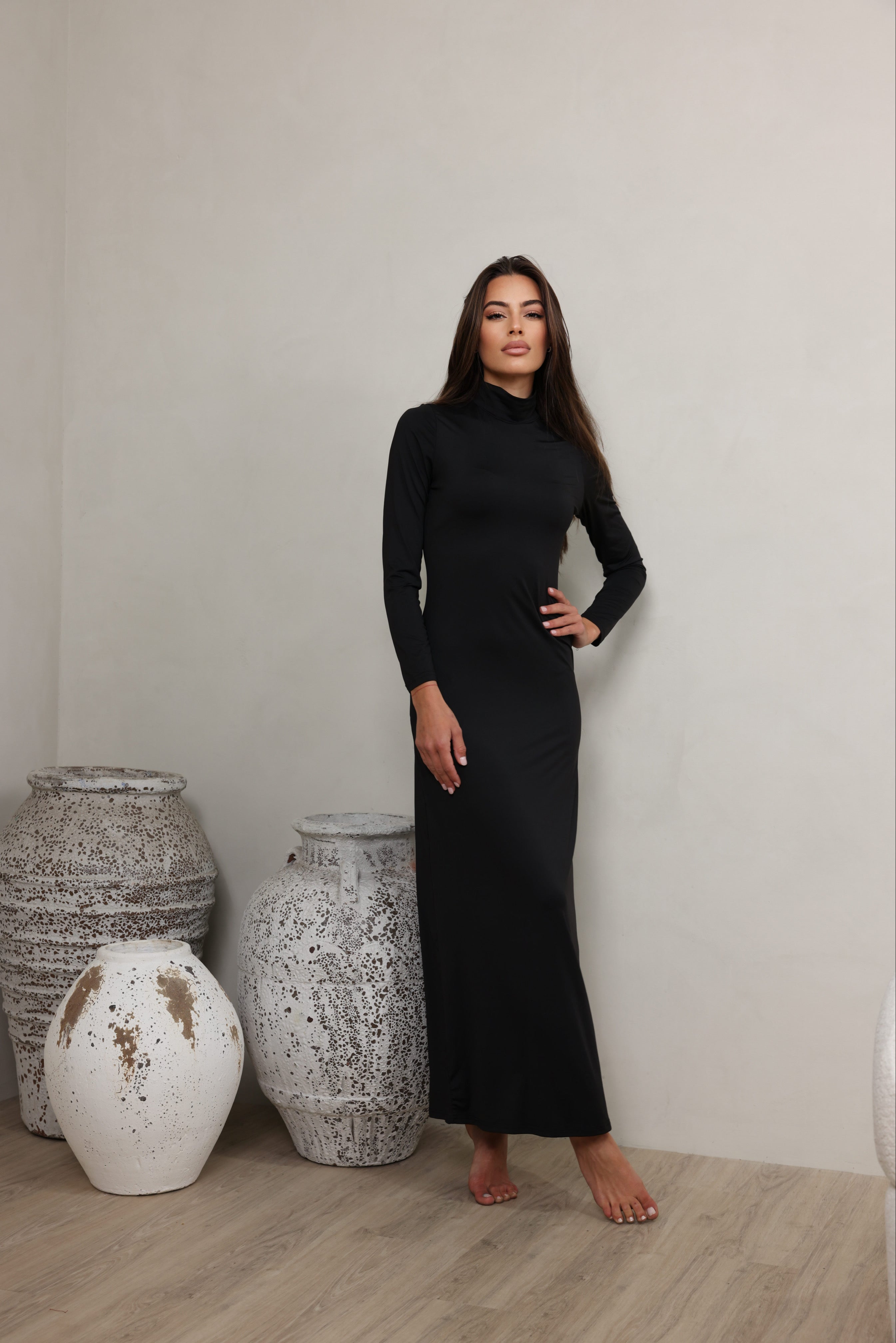 Luxe Slip Dress Midnight