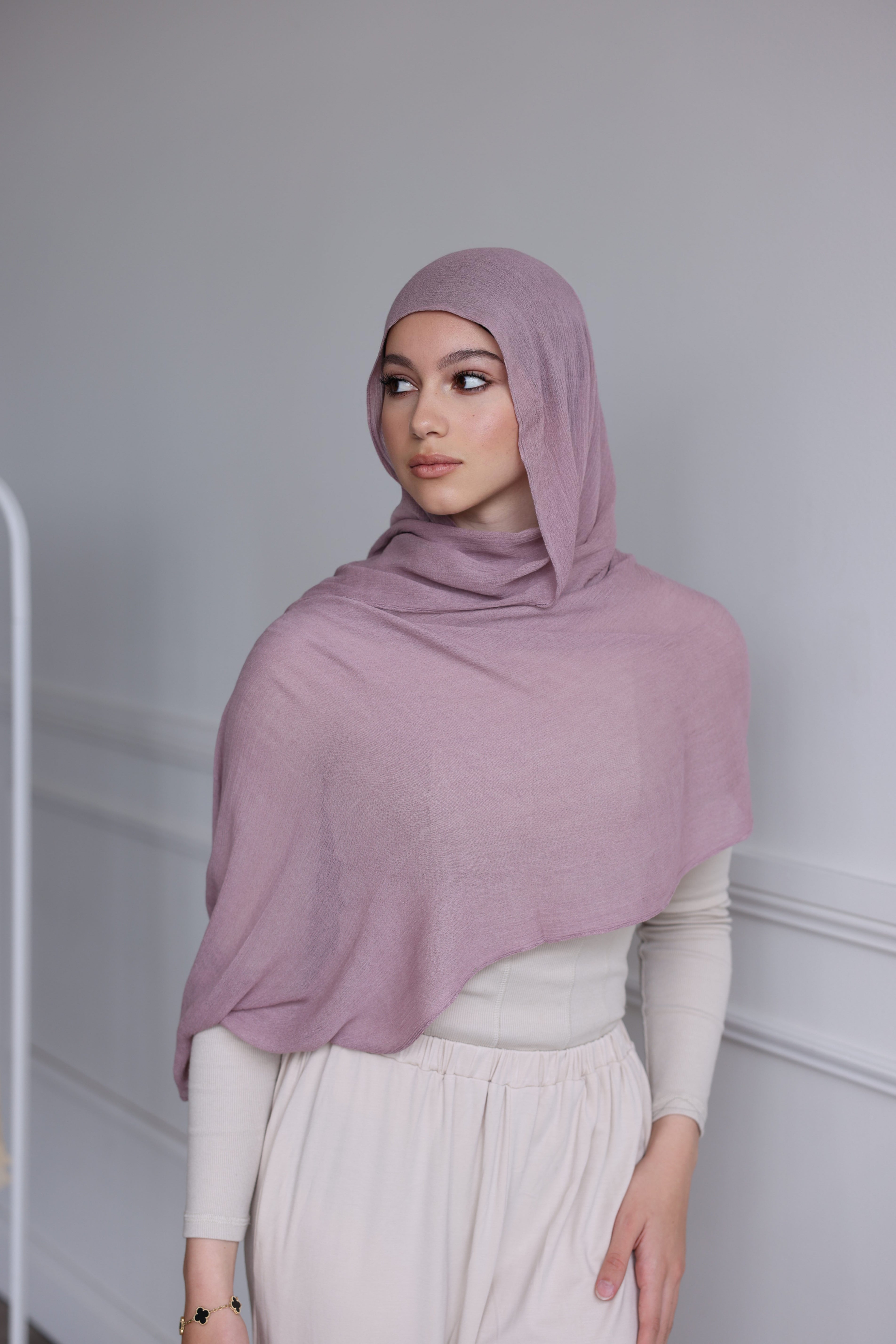 Luxe Rayon Hijab - Rose Clay 26
