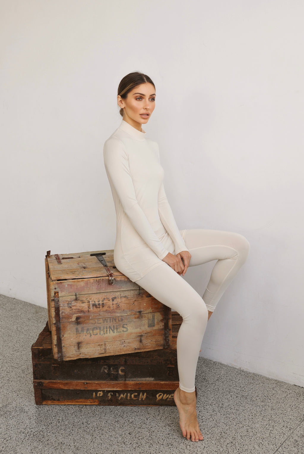 Luxe Long Basic Sand