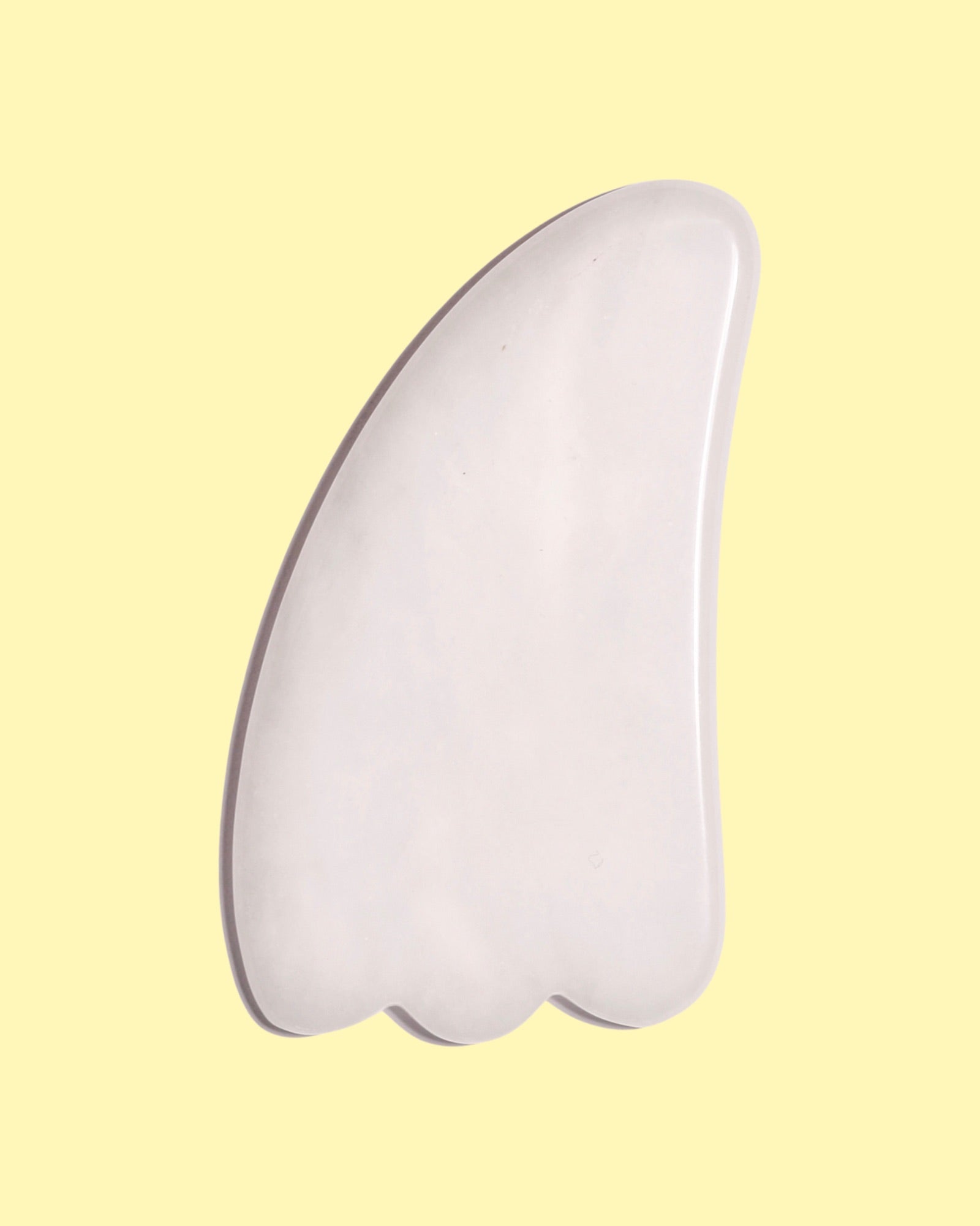 FLAWLESS WING GUA SHA -WHITE JADE