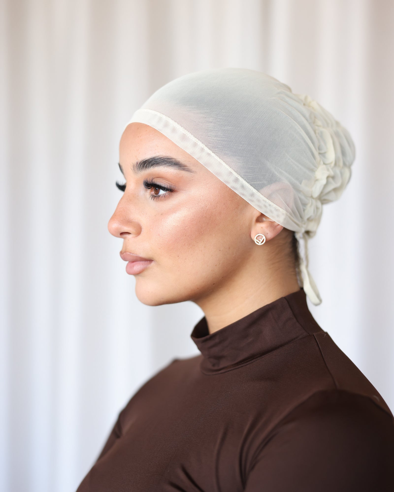 MESH UNDERCAP - Buttercream