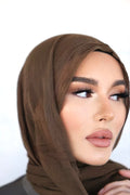 Luxe Rayon Hijab - CHOCOLATE 21