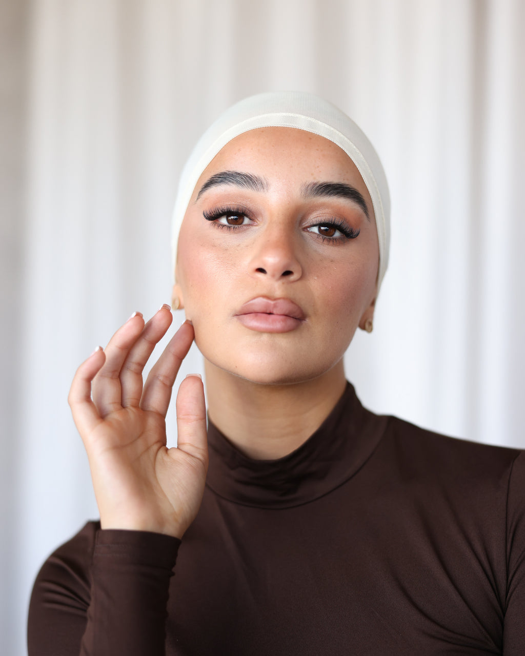 MESH UNDERCAP - Buttercream