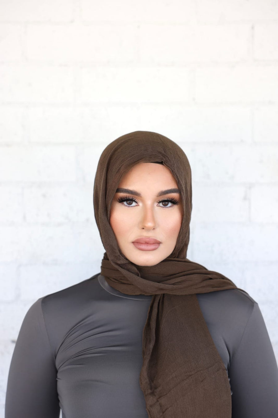 Luxe Rayon Hijab - CHOCOLATE